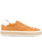 Mr & Mrs Italy Espadrille Sneakers - Yellow & Orange