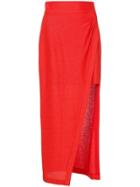 Manning Cartell Side Slit Skirt - Red