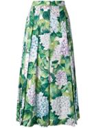 Dolce & Gabbana - Floral Print Trousers - Women - Cotton - 42, Cotton