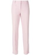 Cambio Tailored Fitted Trousers - Pink & Purple
