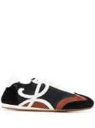 Loewe Tri-colour Monogram Sneakers - Black