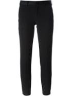 Pt01 Slim Chino Trousers, Women's, Size: 38, Black, Viscose/polyamide