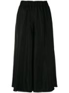 Forte Forte - Wide Leg Culottes - Women - Cotton/polyamide/viscose - Ii, Women's, Black, Cotton/polyamide/viscose