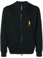 Neil Barrett Flaming Bolt Sweatshirt - Black