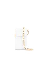 Chanel Pre-owned Shoulder Pochette Phone Case - White