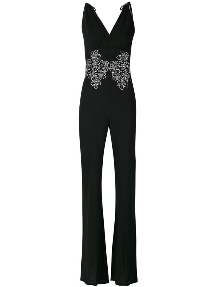 La Perla Beach Gem Jumpsuit - Black