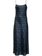 Vince Slip Dress, Women's, Size: Medium, Blue, Silk