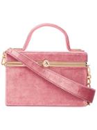 Tyler Ellis Ava Mini Box Bag - Pink & Purple