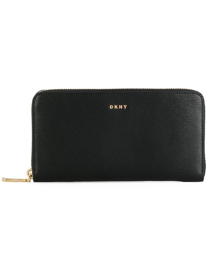 Dkny Zip-around Wallet - Black