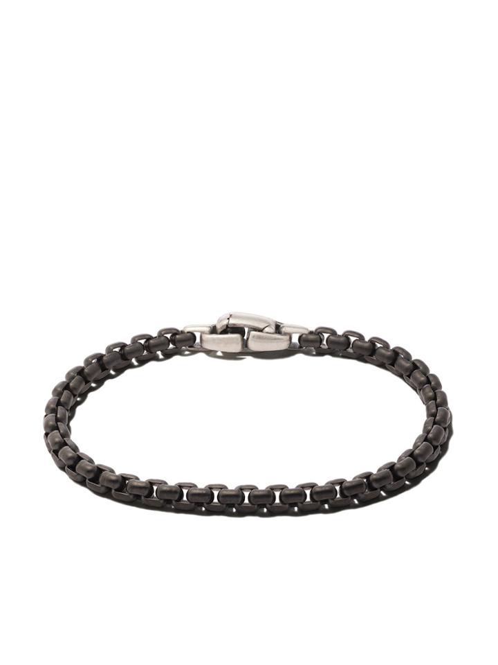 David Yurman Box Chain Bracelet - Black