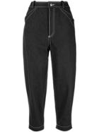 Nehera Tapered Crop Jeans - Black