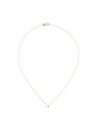 Wouters & Hendrix Gold Single Champagne Diamond Short Necklace