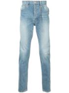 Mastermind World Straight Leg Jeans With Tassel Detail - Blue