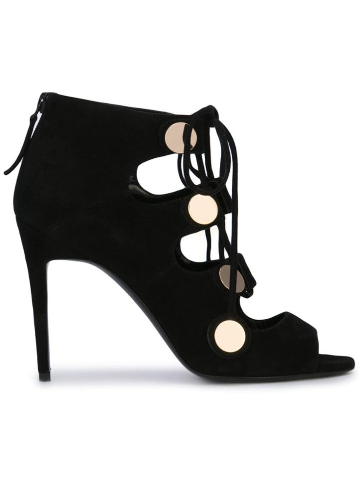 Pierre Hardy Penny Lace-up Sandals - Black