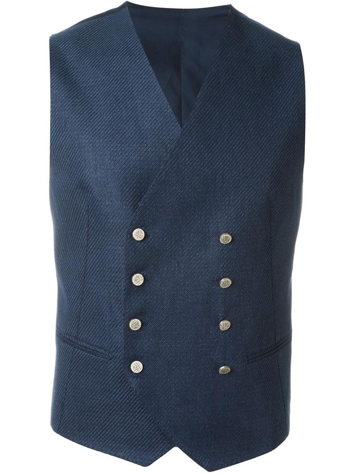 Tagliatore Double Breasted Waistcoat
