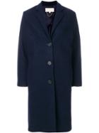 Vanessa Bruno Button-down Fitted Coat - Blue