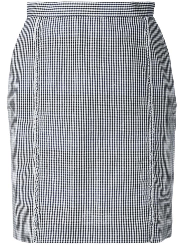 Ps By Paul Smith Pepita Skirt - Black
