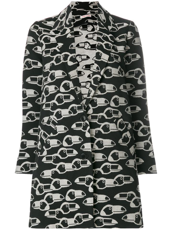 Henrik Vibskov Printed Blazer - Black