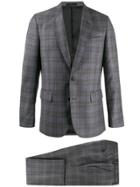 Paul Smith Regular Fit Checked Suit - Grey