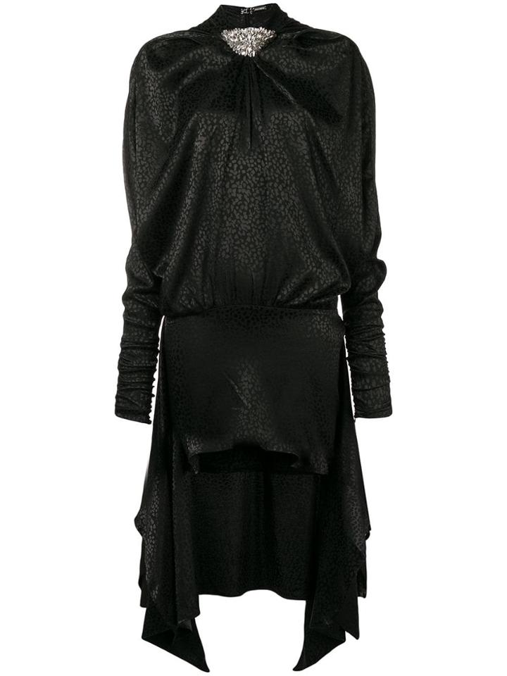 Dodo Bar Or Leopard Print Dress - Black
