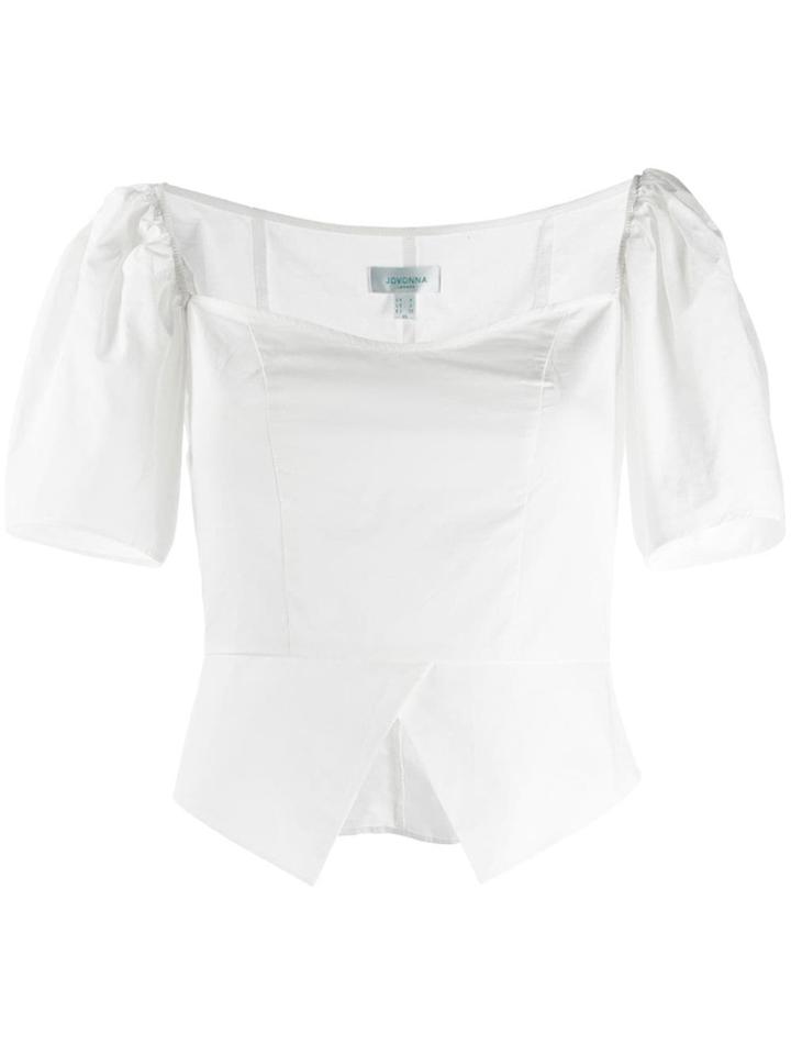 Jovonna Yesmile Top - White