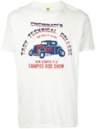 Velva Sheen Hot Rod Print T-shirt - White