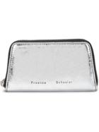 Proenza Schouler Trapeze Zip Compact Wallet - Grey