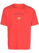Angus Chiang Morning & Flower T-shirt - Red