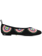 Kat Maconie Emily Ballerina Shoes - Black
