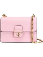 Dolce & Gabbana 'rosalia' Shoulder Bag, Women's, Pink/purple