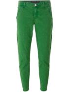 Jacob Cohen Cropped Jeans, Women's, Size: 31, Green, Cotton/spandex/elastane
