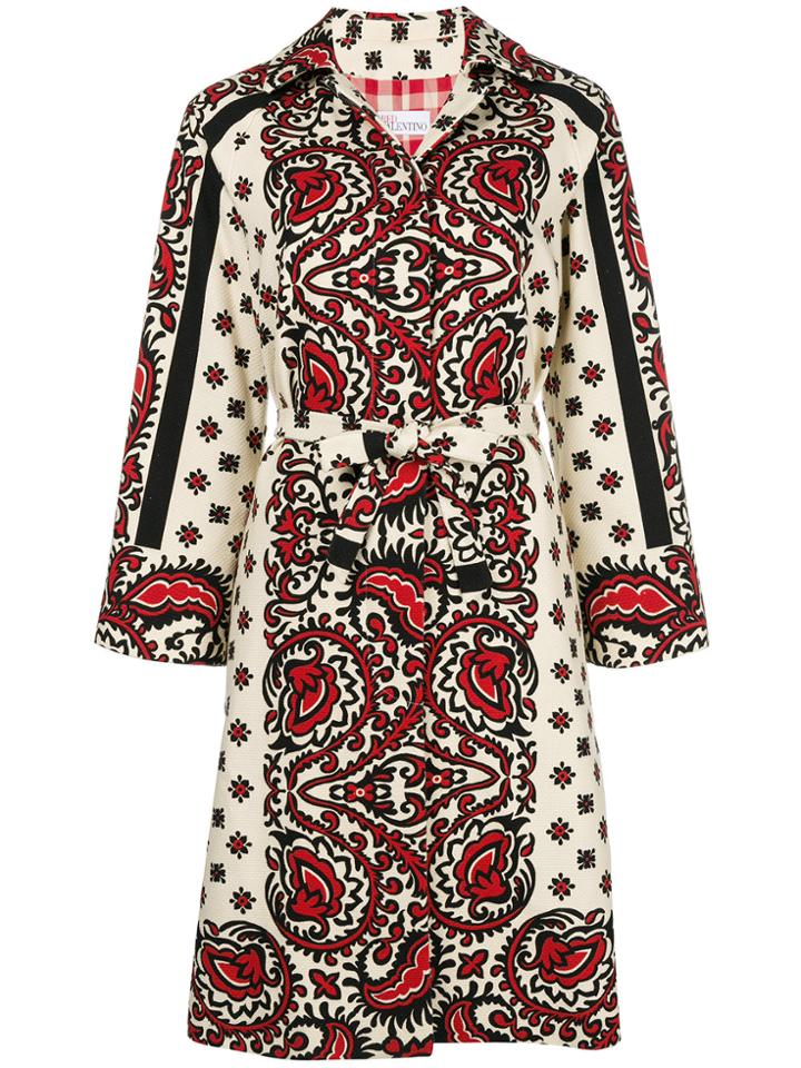 Red Valentino Paisley Print Jacket - Multicolour