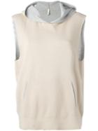 Boboutic - Sleeveless Hoodie - Women - Cotton/polyamide - M, Nude/neutrals, Cotton/polyamide