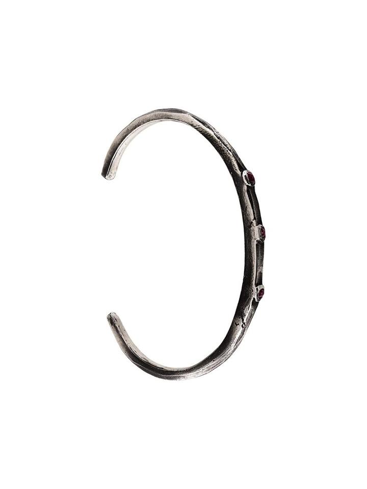 Henson Black Diamond Detail Cuff, Adult Unisex, Metallic