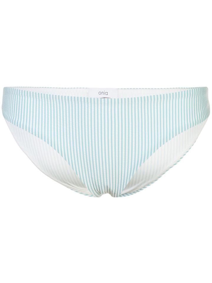 Onia Lily Seersucker Bottom - Blue
