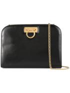 Chanel Vintage Gancini Plate Chain Bag - Black