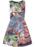 Alice+olivia Enchantress Landscape Dress - Multicolour