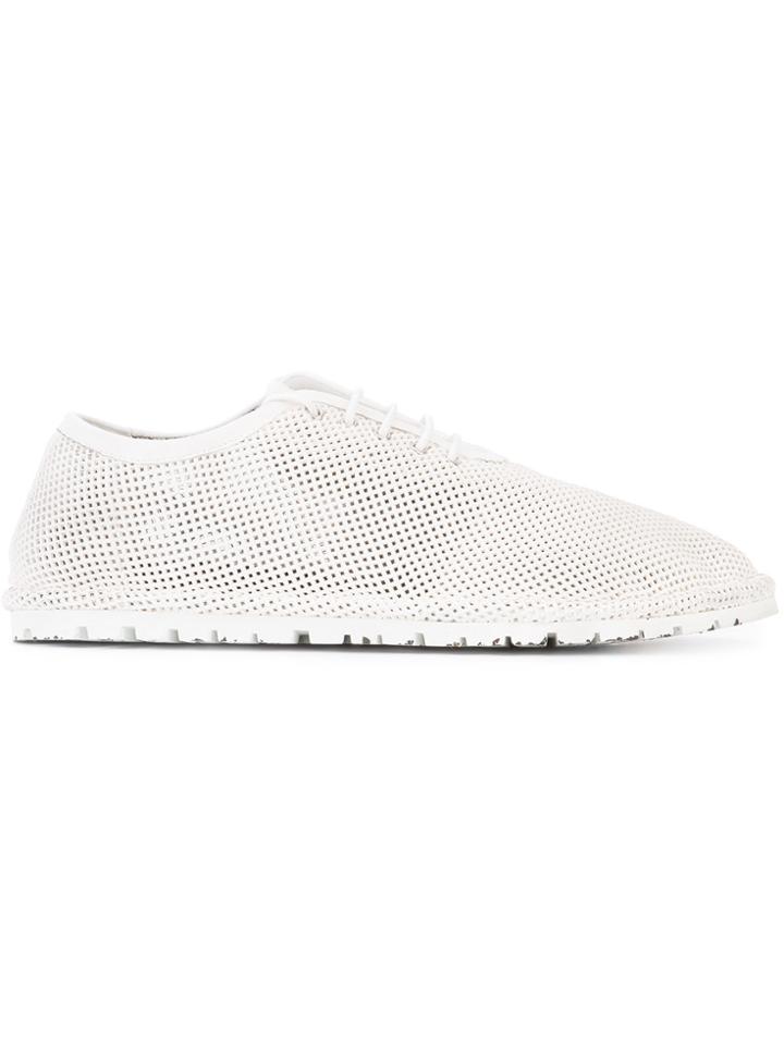 Marsèll Perforated Derby Shoes - White