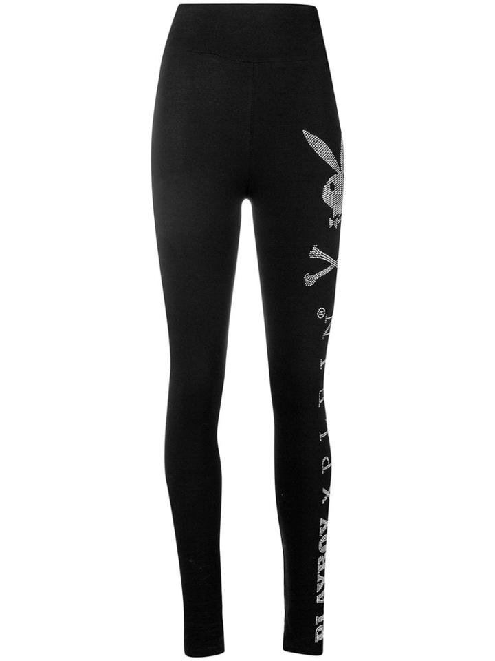 Philipp Plein Philipp Plein X Playboy Leggings - Black