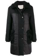 Mackintosh Porin Black Wool Thindown Panel Coat Lm-1005f/td