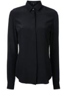 Barbara Bui - Concealed Fastening Shirt - Women - Silk - 40, Women's, Black, Silk