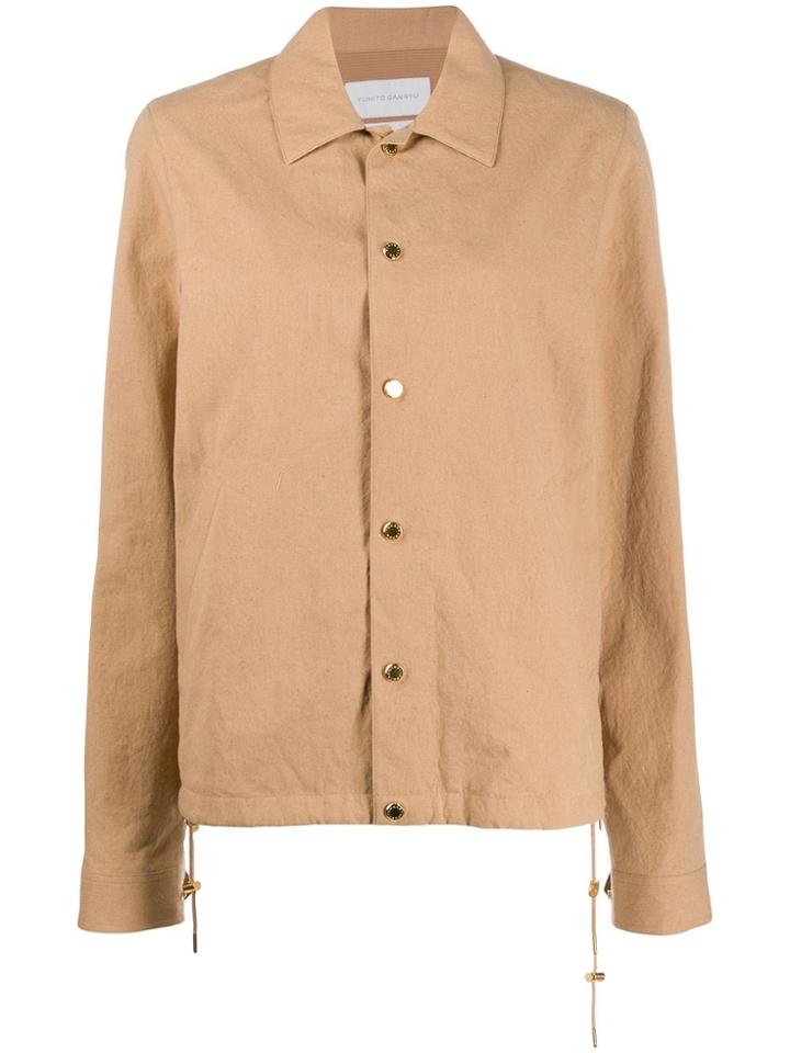 Fumito Ganryu Shirt Jacket - Neutrals