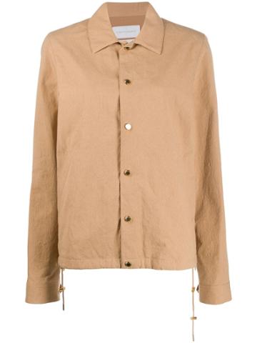Fumito Ganryu Shirt Jacket - Neutrals