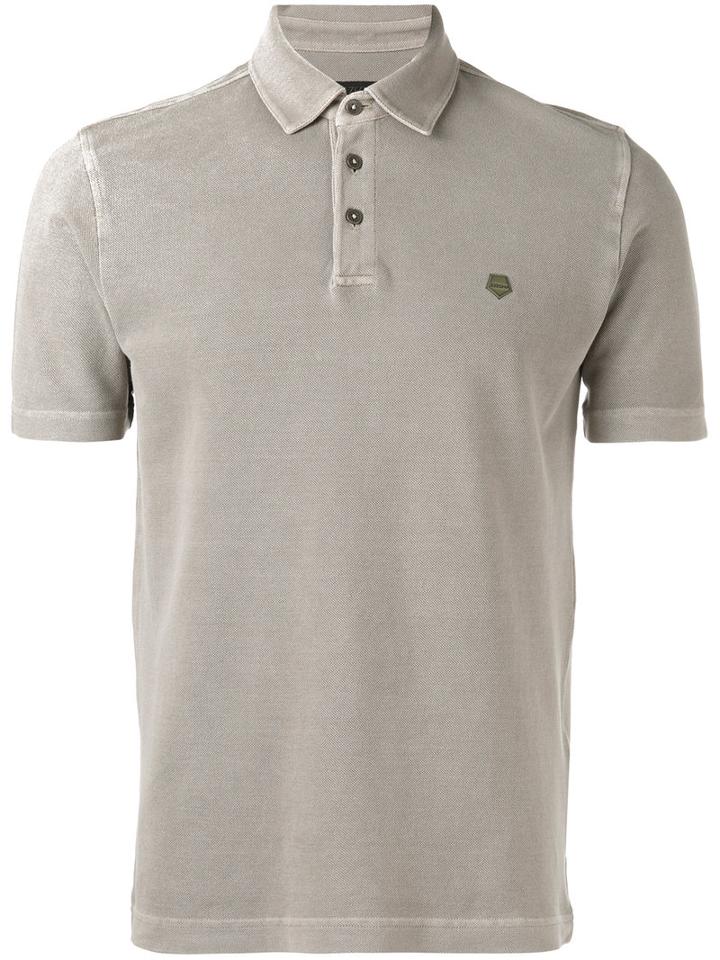 Z Zegna 'lavata' Polo Shirt, Men's, Size: Xl, Green, Cotton