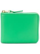Comme Des Garçons Play Zipped Mini Wallet - Green