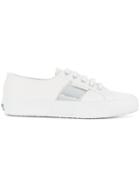 Superga Panelled Platform Sneakers - White