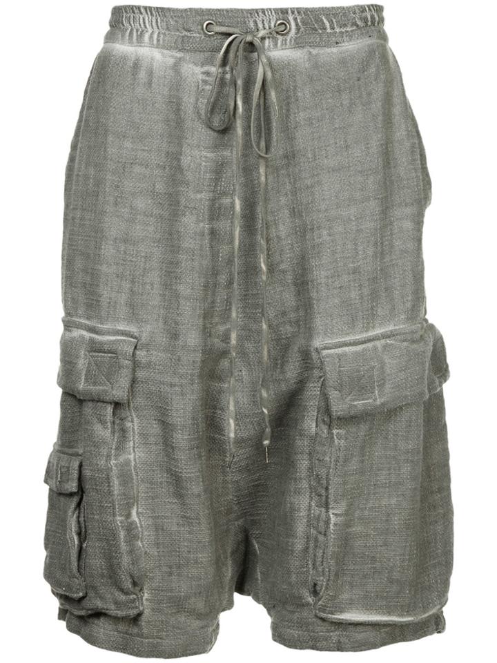 Army Of Me Cargo Shorts - Grey