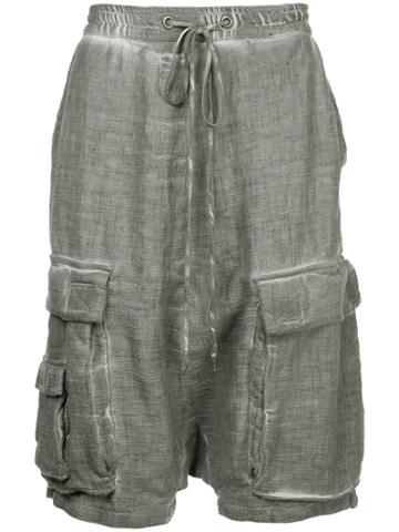 Army Of Me Cargo Shorts - Grey