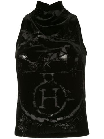 Hermès Pre-owned Hermès Sleeveless Top - Black