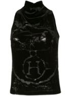 Hermès Pre-owned Hermès Sleeveless Top - Black